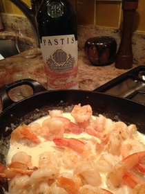 Shrimp Sauté with Pernod